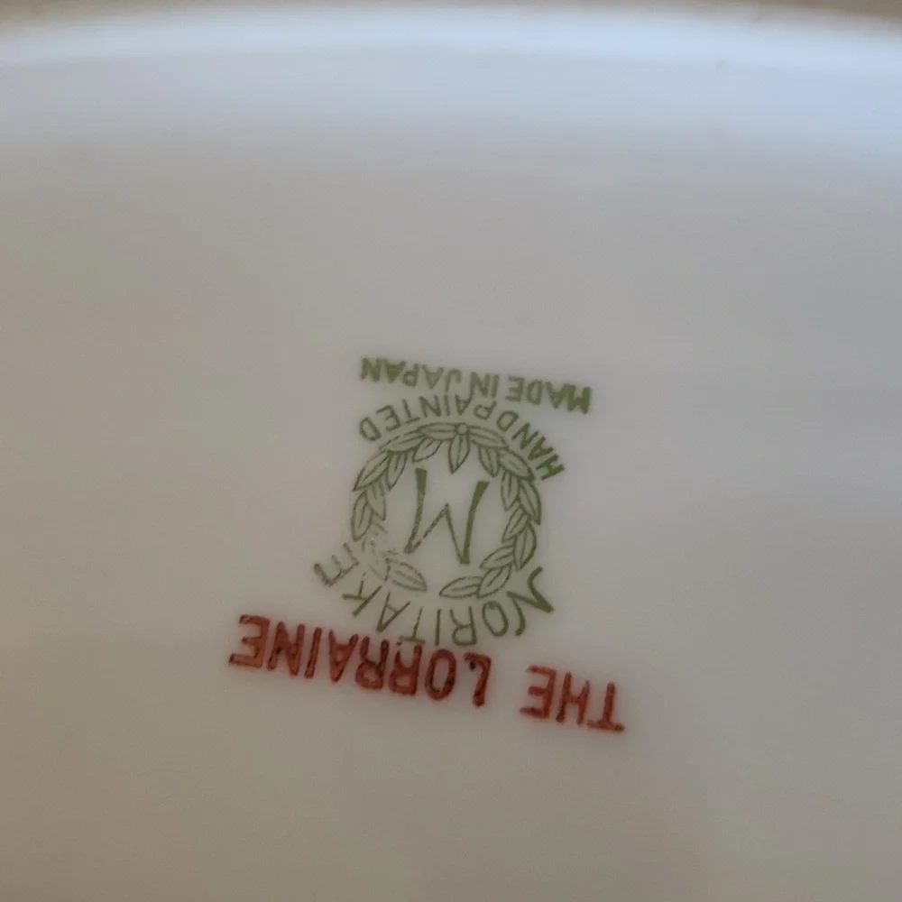 Noritake Lorraine Roses Vintage Elegant Oval Platter China